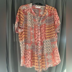 Westport XL Colorful Blouse
